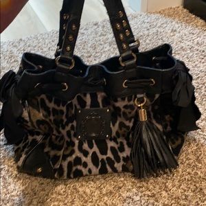 Juicy Couture Leopard print purse